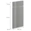 Előlap szekrény Luxeo F02-D40S1-AX grey lak,2
