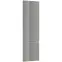 Előlap szekrény Luxeo F02-D40SP grey lak