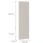 Előlap szekrény Luxeo F08-D40SPWN beige,2