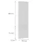 Előlap szekrény Luxeo F13-D40SPWN hampton white,2