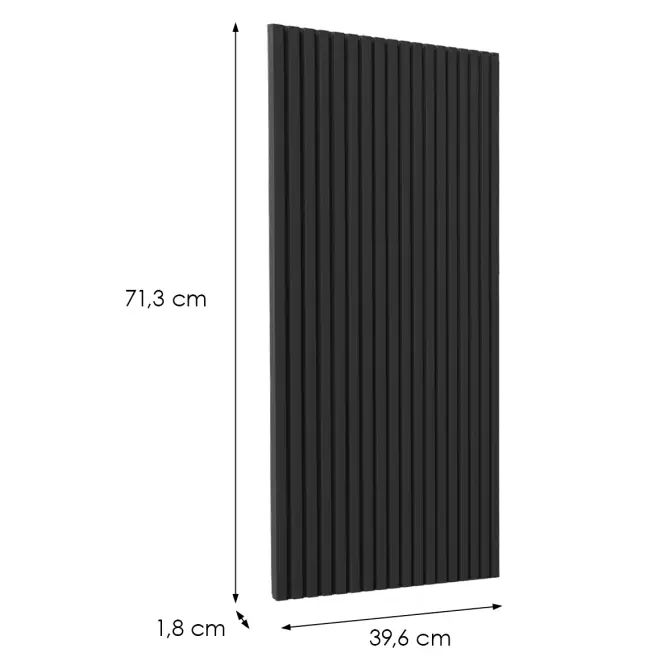 Előlap szekrény Luxeo F14-D40 ryfla dark