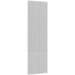 Előlap szekrény Luxeo F14-D40SP ryfla white