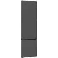 Előlap szekrény Luxeo F16-D40SPWN vékony keret dark grey