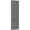 Előlap szekrény Luxeo F13-D40SPWN hampton dark grey