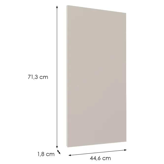 Előlap szekrény Luxeo F08-D45FZW beige,2