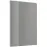 Előlap szekrény Luxeo F02-D60FZW grey lak