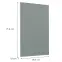Előlap szekrény Luxeo F08-D60FZW green,2