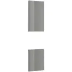 Előlap szekrény Luxeo F02-D60PWN grey lak