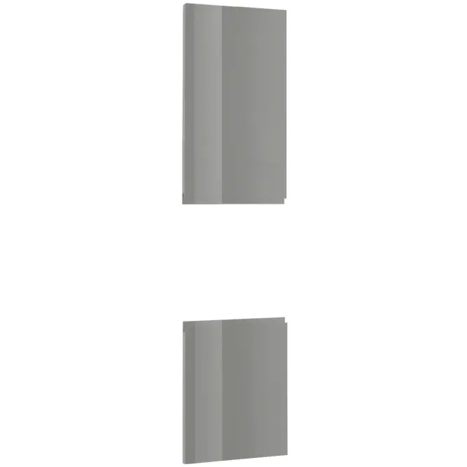 Előlap szekrény Luxeo F02-D60PWN grey lak