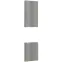 Előlap szekrény Luxeo F02-D60PWN grey lak