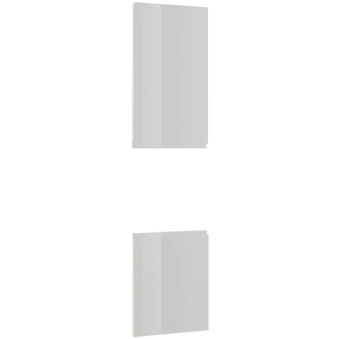 Előlap szekrény Luxeo F02-D60PWN white lak