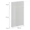 Előlap szekrény Luxeo F02-D60S1-AX white lak,2