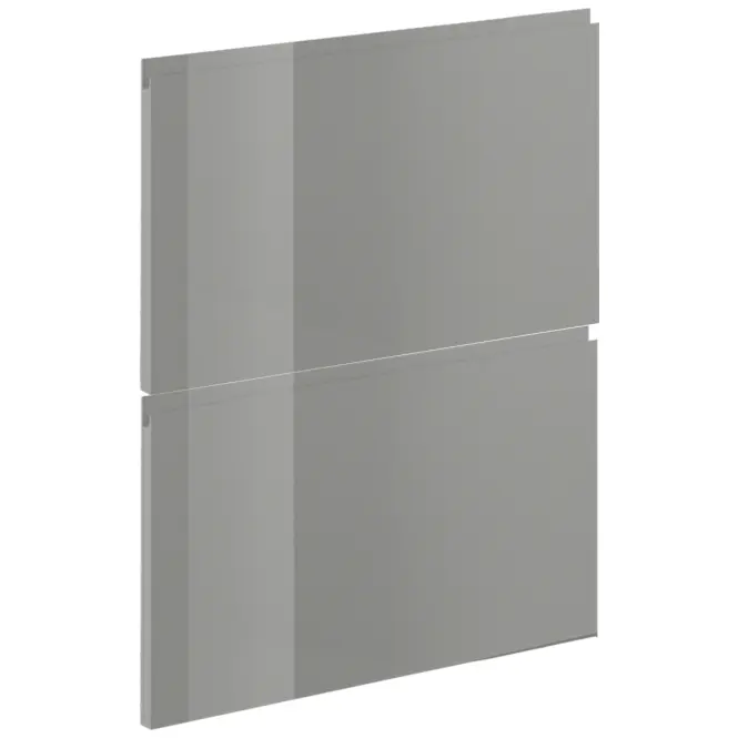 Előlap szekrény Luxeo F02-D60S2_D60S2+1_D60IN-AX grey lak