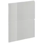 Előlap szekrény Luxeo F02-D60S2_D60S2+1_D60IN-AX white lak