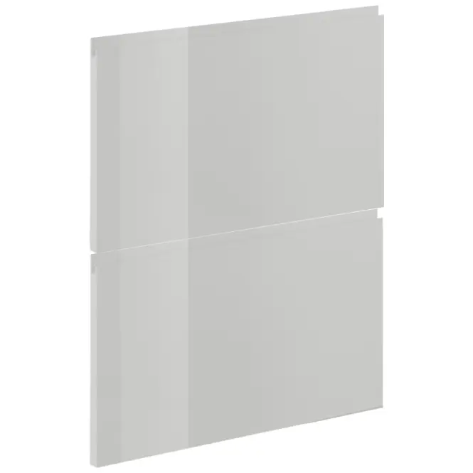Előlap szekrény Luxeo F02-D60S2_D60S2+1_D60IN-AX white lak