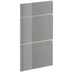 Előlap szekrény Luxeo F02-D60S3-AX grey lak