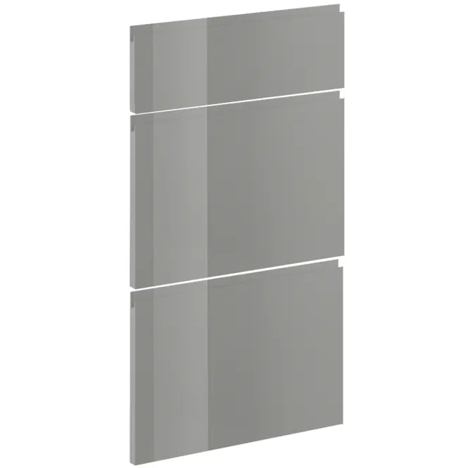 Előlap szekrény Luxeo F02-D60S3-AX grey lak