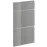 Előlap szekrény Luxeo F02-D60S3-AX grey lak