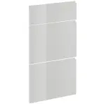 Előlap szekrény Luxeo F02-D60S3-AX white lak