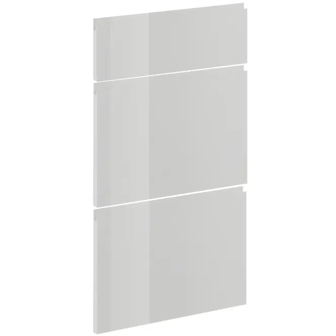 Előlap szekrény Luxeo F02-D60S3-AX white lak
