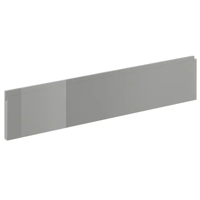 Előlap szekrény Luxeo F02-D60ZK grey lak