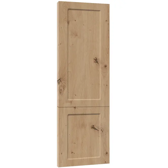 Előlap szekrény Luxeo F15-D60ZL_D60R keret tölgy