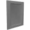 Előlap szekrény Luxeo F15-D60ZS-AX keret dark grey