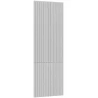 Előlap szekrény Luxeo F14-D60ZL_D60R ryfla white