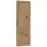 Előlap szekrény Luxeo F13-D60ZL_D60R hampton tölgy