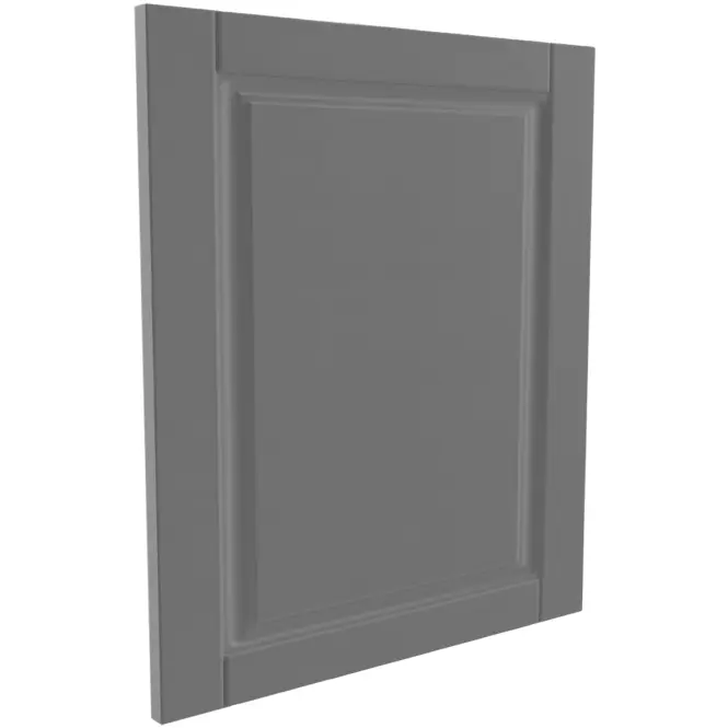 Előlap szekrény Luxeo F13-D60ZS-AX hampton dark grey