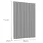 Előlap szekrény Luxeo F14-D60_ D60Z ryfla grey,2