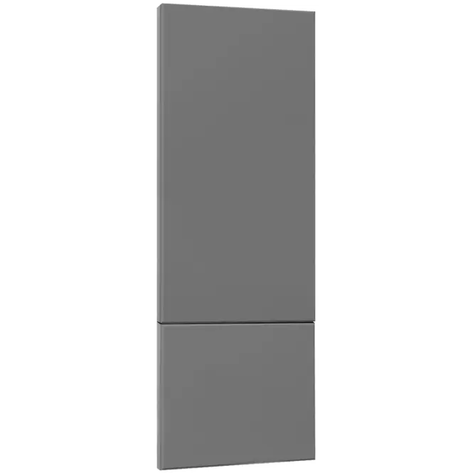 Előlap szekrény Luxeo F16-D60ZLN_D60RWN vékony keret grey