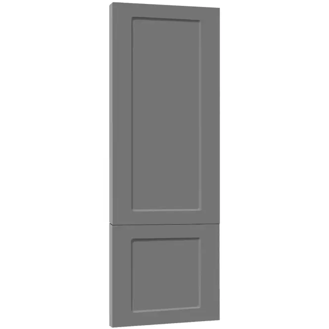 Előlap szekrény Luxeo F15-D60ZLN_D60RWN keret dark grey