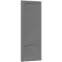 Előlap szekrény Luxeo F15-D60ZLN_D60RWN keret dark grey