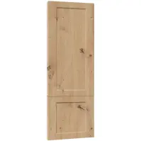 Előlap szekrény Luxeo F15-D60ZLN_D60RWN keret tölgy