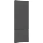 Előlap szekrény Luxeo F16-D60ZLN_D60RWN vékony keret dark grey