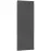Előlap szekrény Luxeo F16-D60ZLN_D60RWN vékony keret dark grey