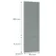 Előlap szekrény Luxeo F08-D60ZL_D60R green,2