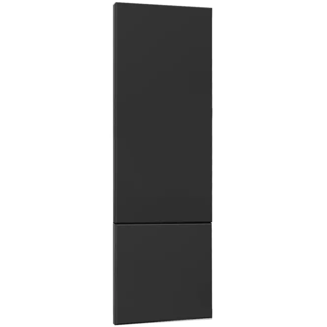 Előlap szekrény Luxeo F16-D60ZL_D60R vékony keret dark
