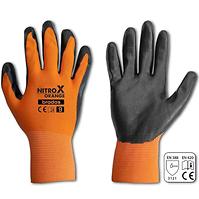 Kesztyű  Nitrox Narancssárga  Méret  8 Rwno8