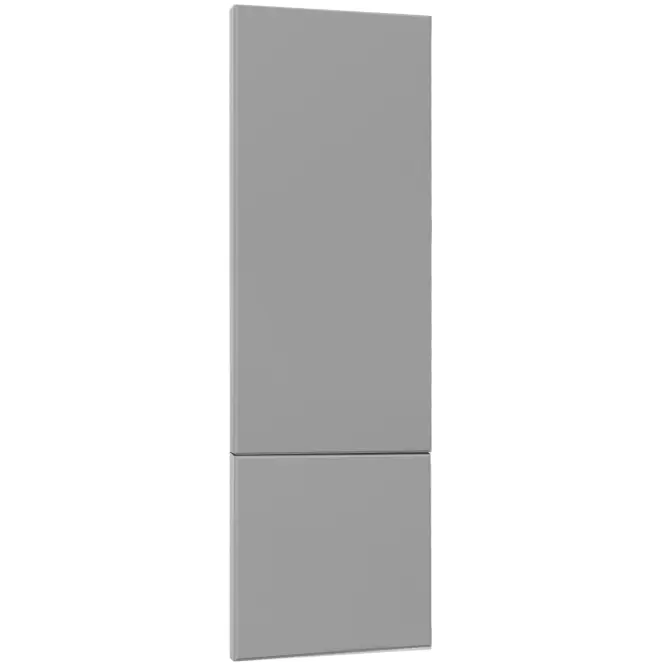 Előlap szekrény Luxeo F16-D60ZL_D60R vékony keret grey