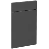 Előlap szekrény Luxeo F16-D60S1-AX vékony keret dark grey