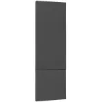 Előlap szekrény Luxeo F16-D60ZL_D60R vékony keret dark grey