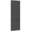 Előlap szekrény Luxeo F16-D60ZL_D60R vékony keret dark grey
