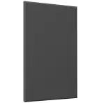 Előlap szekrény Luxeo F16-D60_ D60Z vékony keret dark grey