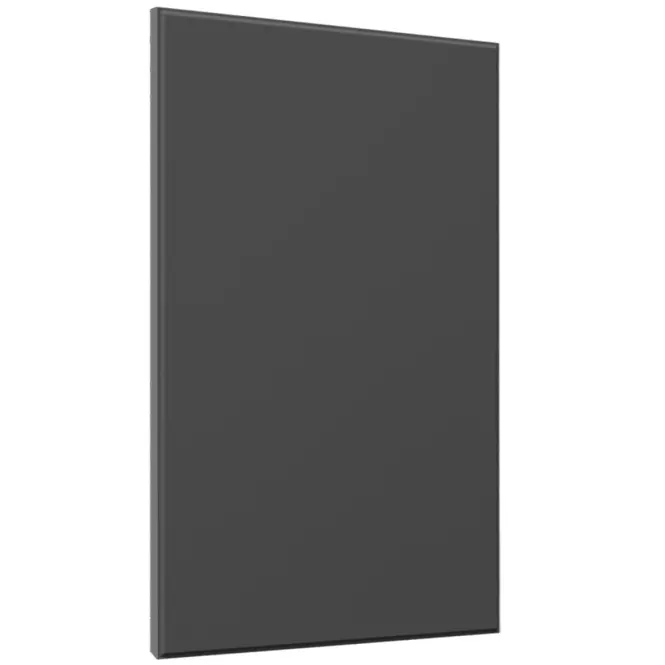 Előlap szekrény Luxeo F16-D60_ D60Z vékony keret dark grey