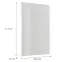 Előlap szekrény Luxeo F02-D60ZS-AX white lak,2