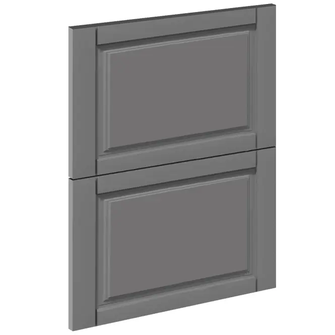 Előlap szekrény Luxeo F13-D60S2_D60S2+1_D60IN-AX hampton dark grey