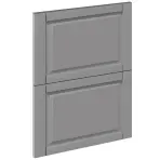 Előlap szekrény Luxeo F13-D60S2_D60S2+1_D60IN-AX hampton grey