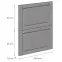 Előlap szekrény Luxeo F13-D60S2_D60S2+1_D60IN-AX hampton grey,2